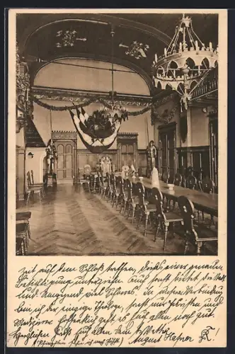 AK Heidelberg / Neckar, Ruperten-Saal der Rupertia