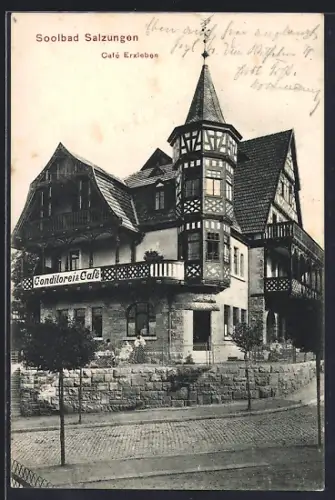 AK Salzungen, Café Erxleben, Conditorei & Café