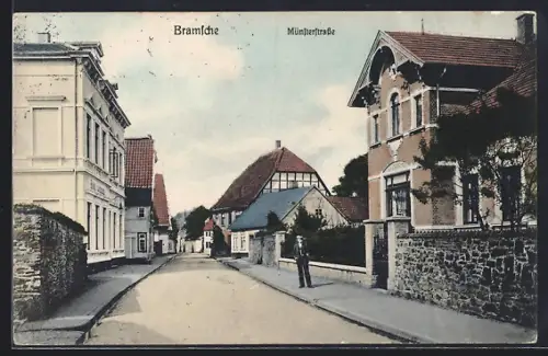 AK Bramsche, Partie in der Münsterstrasse