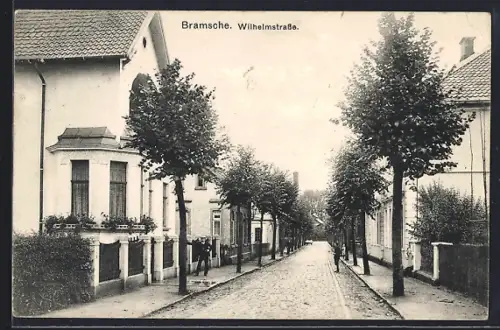 AK Bramsche, Partie in der Wilhelmstrasse