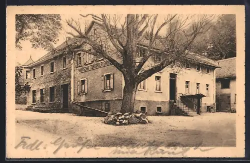 AK Bad Homburg, Gasthaus Harderdts-Mühle, Bes. Inh. Jean Pflug
