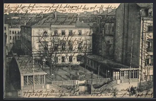 AK Dresden-Neustadt, Gasthof Tonhalle, Inh. Hermann Tettenborn, Glacisstrasse 28