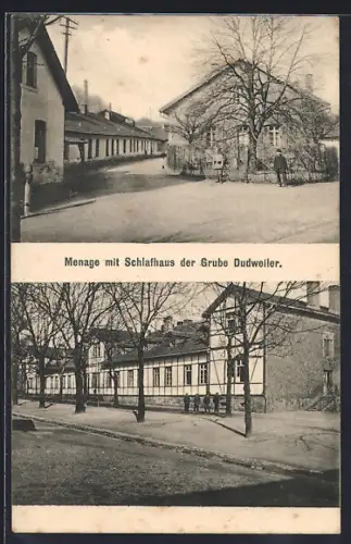 AK Dudweiler, Menage der Grube mit Schlafhaus