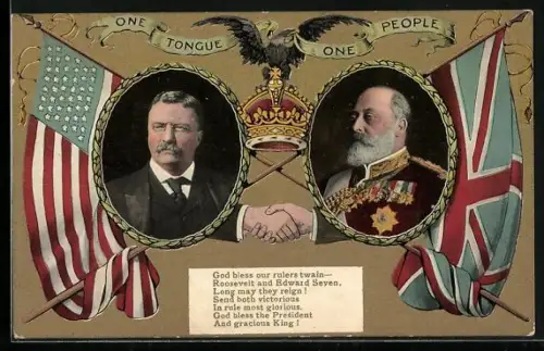 AK Portraits of Roosevelt and Edward Seyen