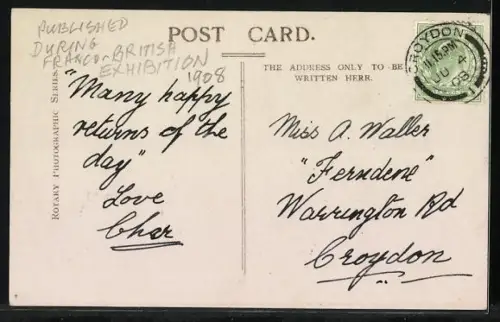 AK President Falliéres and King Edward VII