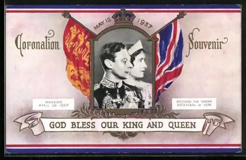 AK Coronation of George VI and Queen Elizabeth 1937