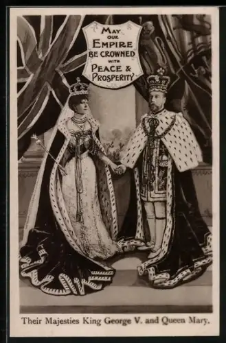 AK King George V and Queen Mary