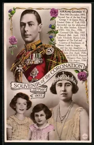 AK Coronation of King George VI and Queen Mary 1937