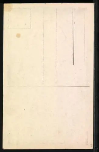 Künstler-AK Absolvia, Mulus Lit. O.P.a. 1919, Packsel im Gebirge