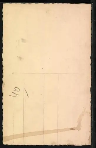 Foto-AK Porträt eines Studenten in Uniform