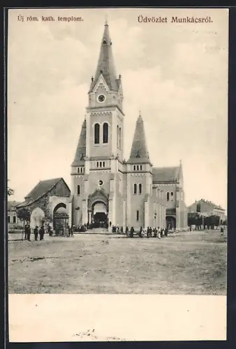 AK Munkács, Új róm. kath. templom