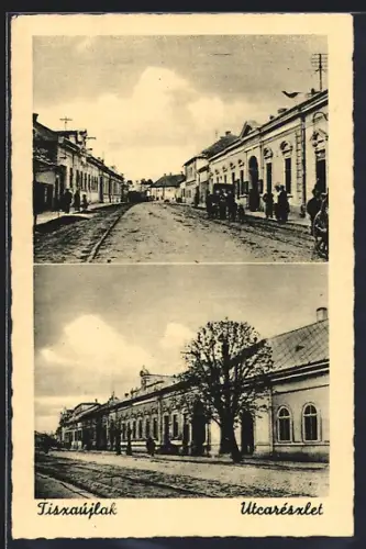 AK Tiszaujlak, Utcareszlet, Strassenpartie