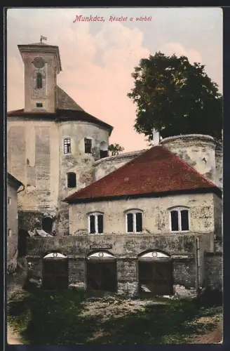 AK Munkács, Részlet a várból