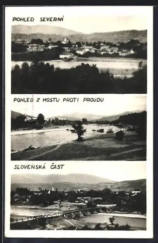 AK Vel`ký Berezný, Pohled Severni, Pohled z mostu Proti Proudu, Slovenský cast