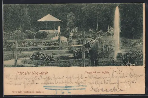 AK Ungvár, Neviczkei tájkép