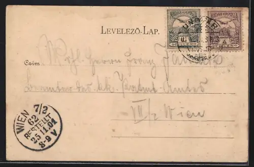 AK Ungvár, Neviczkei tájkép