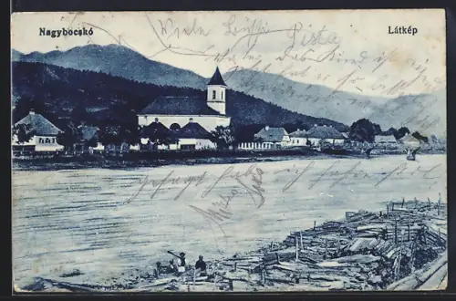 AK Nagybocskó, Látkép