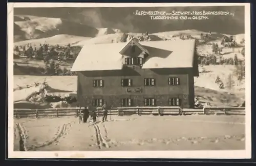 AK Turrach, Alpen-Gasthof zum Seewirt v. Hans Brandstätter