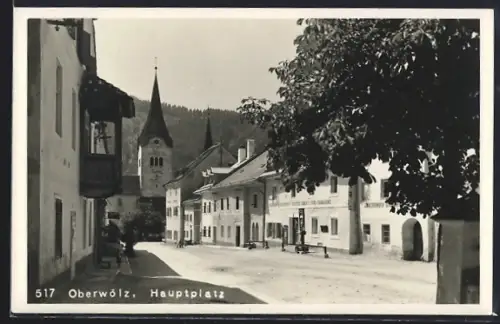AK Oberwölz, Hauptplatz