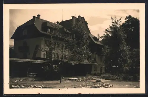 AK Bruck /Mur, Hubertushof mit Gartenanlagen