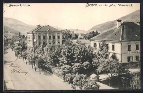 AK Bruck an der Mur, Bismarckstrasse