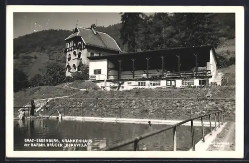 AK Graz-Eggenberg, Krankenhaus der Barmh. Brüder, Bergvilla