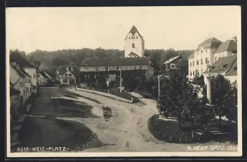 AK Graz, Partie auf dem Weiz-Platz