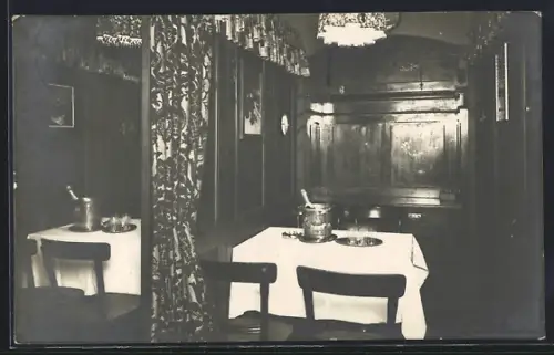 AK Graz, Hans Sachs Restaurant Weinstube von Karl und Tertschl Then, Logen