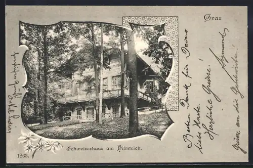 AK Graz, Schweizerhaus am Hilmteich