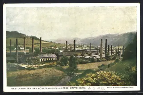 AK Kapfenberg, Westlicher Teil der Böhler-Gussstahlwerke