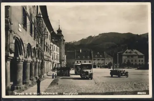 AK Bruck a. d. Mur, Huaptplatz