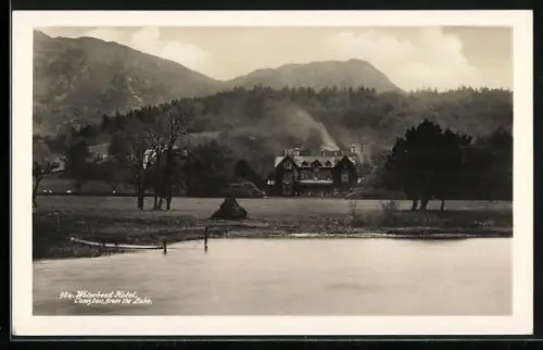 AK Coniston, Waterhead Hotel, view from the lake