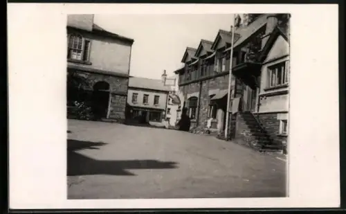 AK Hawkshead, Street scene with inn
