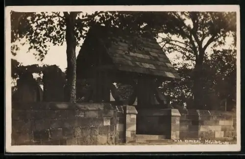 AK Melling, War Memorial