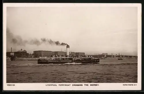 AK Liverpool, Sidewheel ferryboat crossing the Mersey