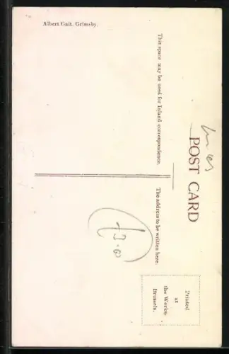 AK Laceby, Monument in the Cementary