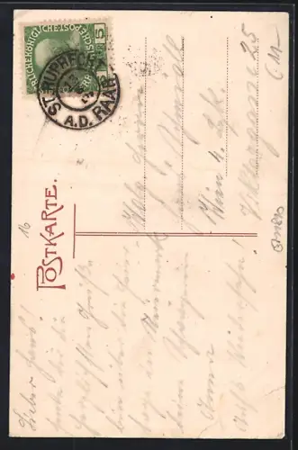 AK St. Ruprecht a. d. Raab, Waldpark-Partie