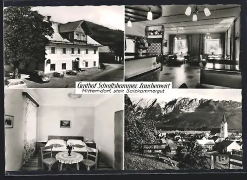 AK Mitterndorf /Steiermark, Gasthof Schrottshammer, Zauchenwirt
