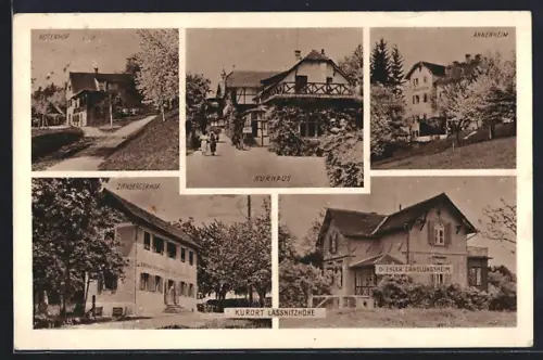 AK Lassnitzhöhe, Erholungsheim Ehler, Kurhaus, Zirnbergerhof