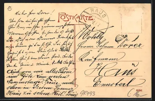 AK Murau / Mur, Blick vom Rindermarkt