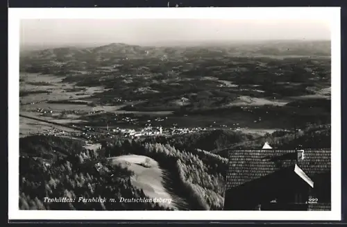 AK Trahütten, Fernblick m. Deutschlandsberg