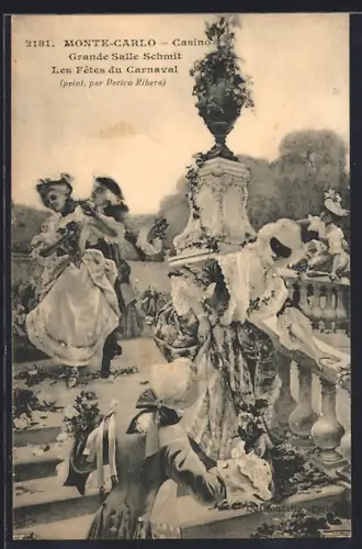 AK Monte-Carlo, Casino Grande Salle Schmit, Les Fêtes du Carnaval