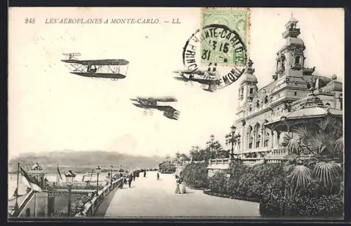 AK Monte-Carlo, Les Aéroplanes