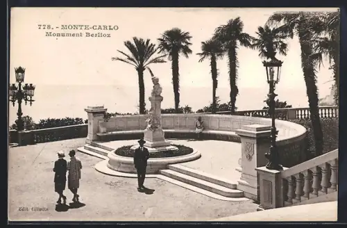 AK Monte-Carlo, Monument Berlioz