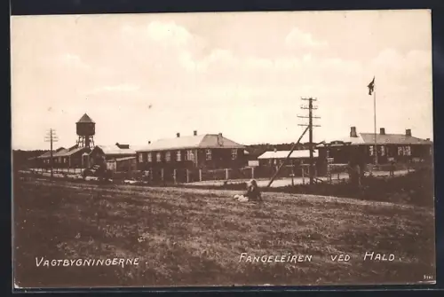 AK Vagtbygningerne, Fangeleiren ved Hald