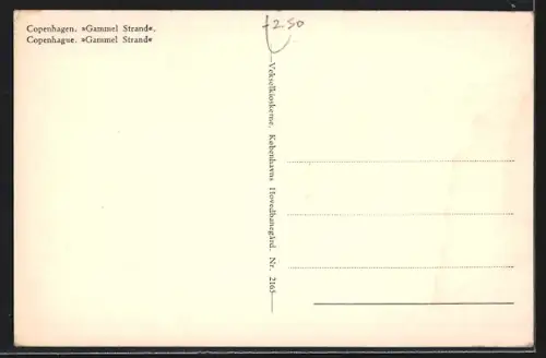 AK Köbenhavn, Gammel Strand