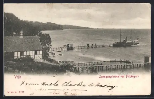 AK Vejle, Landgangsbroen ved Fakkegrav