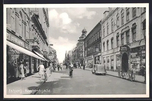 AK Esbjerg, Kongensgade, Strassenpartie