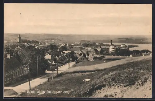 AK Hobro, Udsigt fra Hegedalsvej