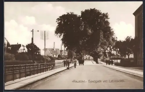 AK Aalborg, Saxogade ved Latinskolen